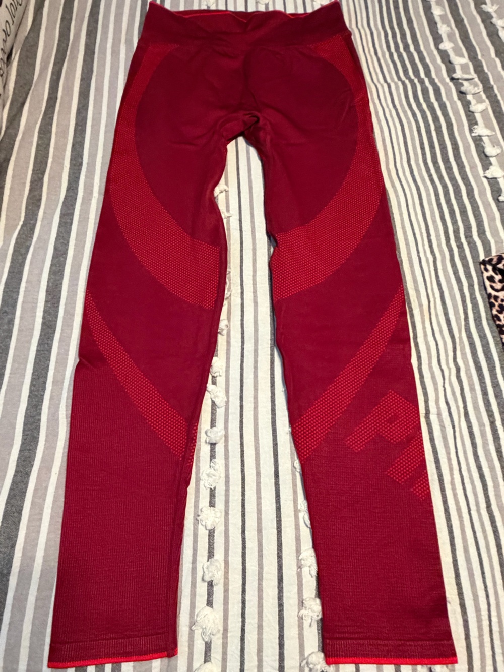 Victoria’s Secret Pink Red Athletic Leggings